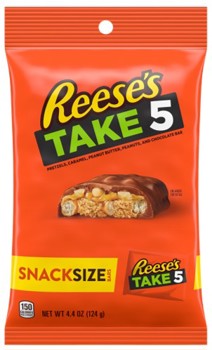 Reese'S Take 5 Snack Size Peg Bag 4.5oz